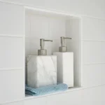 Дозатор для рідкого мила Aquanova Hammam small, White (HAMDIS-43) - Фото 2