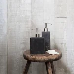 Дозатор для рідкого мила Aquanova Hammam Small, Dark grey (HAMDIS-98) - Фото 2