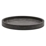 Поднос Aquanova Hammam круглый, Dark grey (HAMTRR-98) - Фото 1