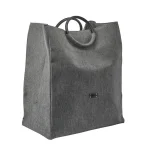 Кошик для білизни Aquanova Jada, 85л, Silver grey (JADLAL-95) - Фото 1