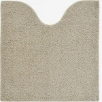 Коврик Aquanova Loa, с контуром для унитаза 60x60 cm, Truffle (LOABMW-106) - Фото 1