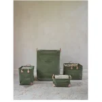 Кошик для білизни Aquanova Lubin, 113л, Sage green (LUBLAL-582) - Фото 2