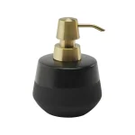 Дозатор для жидкого мыла Aquanova Opaco, Black (OPADIS-09) - Фото 1
