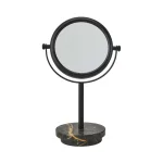 Зеркало Aquanova Porto, d19x31 cm, 3-кратное увеличение, Black (PORMIR-09) - Фото 1