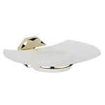 Мыльница стеклянная подвесная THG Nihal Porcelaine Ivoire, soft gold (U2N-F30-500) - Фото 1