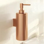 Дозатор для жидкого мыла Cosmic Architect, подвесной, BRUSHED COPPER PVD (WJC205A0003054) - Фото 2