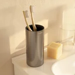 Склянка для зубних щіток Cosmic Architect, BRUSHED STEEL (WJC205A0051003) - Фото 2