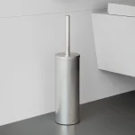 Щітка для унітазу підлогова Cosmic Logic 9,2x9,2x38,6 см, MATTE STAINLESS STEEL (2260301) (WJC226A0001003) - Фото 2