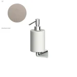 Дозатор жидкого мыла Zucchetti Medameda, настенный, Brushed nickel (ZAD915.C3) - Фото 1