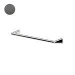 Тримач для рушників Zucchetti Medameda, 45 см, Brushed metal black (ZAD921.C51) - Фото 1