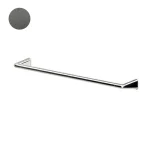 Рушникотримач Zucchetti Medameda, 60 см, Brushed metal black (ZAD922.C51) - Фото 1