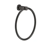 Полотенцедержатель Gessi Inciso, настенный, кольцевой, Black Metal Bruched PVD (58509707) - Фото 1