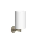 Настенный стакан Gessi Anello, белый/Finox Brushed Nickel (63707-149) - Фото 1