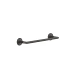 Полотенцедержатель Gessi Anello, 30 см, настенный, Black Metal Bruched PVD (63797707) - Фото 1