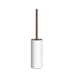 Щетка для унитаза Gessi Anello, белый, напольный, Copper Bruched PVD (63743708) - Фото 1