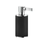 Дозатор для жидкого мыла Gessi Inciso, настольный, черный, Chrome (58538031) - Фото 1