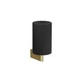 Стакан настенный, Gessi Origini черный, Bruched Brass PVD (66408727) - Фото 1