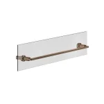 Рушникотримувач Gessi Inciso, кріплення на скло, 60 см, Copper Bruched PVD (58617708) - Фото 1
