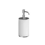 Дозатор жидкого мыла настольный, Gessi Origini, белый, Chrome (66437031) - Фото 1