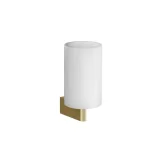 Стакан настенный Gessi Origini белый, Bruched Brass PVD (66407727) - Фото 1