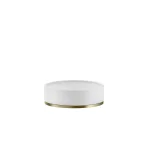 Мыльница настольная, Gessi Origini белая, Bruched Brass PVD (58525727) - Фото 1