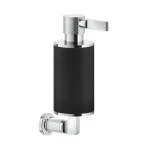 Дозатор для жидкого мыла Gessi Inciso, настенный, черный, Chrome (58514031) - Фото 1