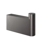 Крючок настенный Gessi Origini, Black Metal Bruched PVD (66523707) - Фото 1