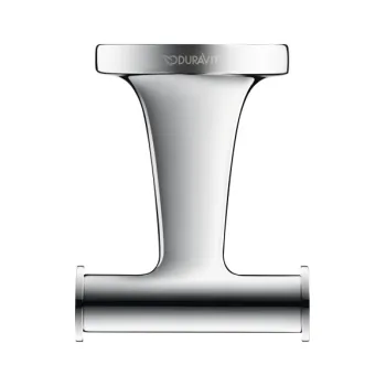 Подвійний гачок для рушника Duravit Starck T, хром… - Фото №1