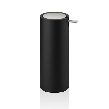 Дозатор для мила Decor Walther STONE SSP, black matt/stainless… - Фото №1