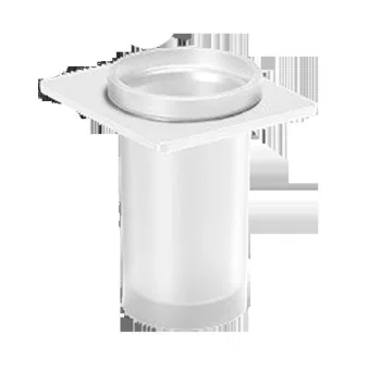 Стакан для щіток Sonia S-Cube / S2 White (172481) - Фото №1