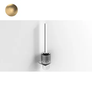 Щетка для унитаза Sonia S-Cube Brushed Gold 85х415х95… - Фото №1