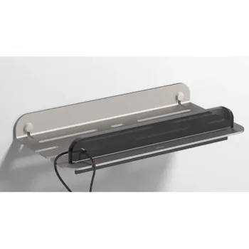 Полочка со скребком Sonia Quick Aluminium Steel 300х51х151… - Фото №1