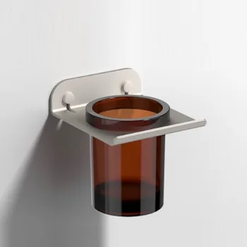 Держатель стакана для зубных щеток Sonia Quick Aluminium… - Фото №1