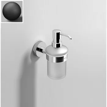 Диспенсер жидкого мыла Sonia Astral Black, 68х160х120… - Фото №1