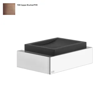 Мыльница Gessi Rettangolo, настенная, черная, Copper… - Фото №1