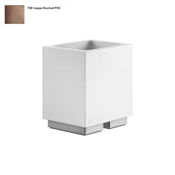 Склянка Gessi Rettangolo, настільний, білий, Copper… - Фото №1