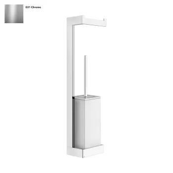 Стойка с держателем туалетной бумаги и ершиком Gessi… - Фото №1