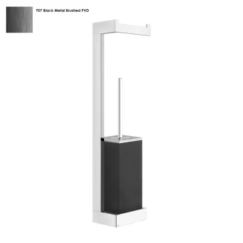 Стойка с держателем туалетной бумаги и ершик Gessi… - Фото №1