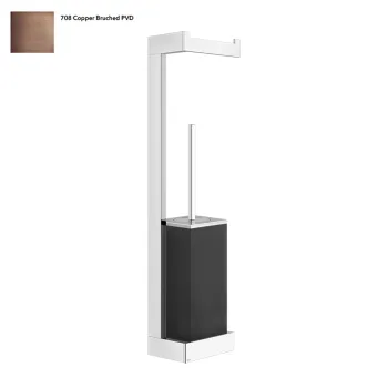Стойка с держателем туалетной бумаги и ершик Gessi… - Фото №1