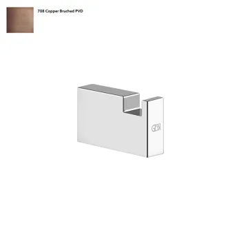 Крючок Gessi Rettangolo, настенный, Copper Bruched… - Фото №1