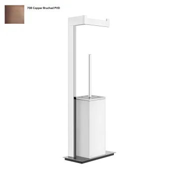 Держатель туалетной бумаги и ершик Gessi Rettangolo,… - Фото №1