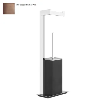Держатель туалетной бумаги и ершик Gessi Rettangolo,… - Фото №1