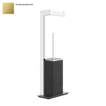 Держатель туалетной бумаги и ершик Gessi Rettangolo,… - Фото №1