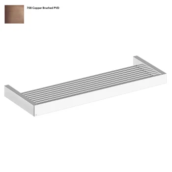 Полка для ванны/душа Gessi Rettangolo 60 см, настенная,… - Фото №1