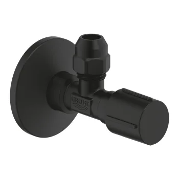 Угловой вентиль Grohe 3/8 дюйма, черный матовый (22074KF0)