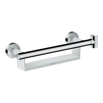 Поручень з поличкою та тримачем для душу Hansgrohe… - Фото №1