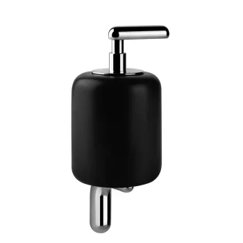 Дозатор для жидкого мыла Gessi Goccia, черный, настенный,… - Фото №1