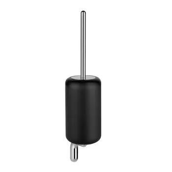 Ёршик Gessi Goccia, черный, настенный, Chrome (38020031) - Фото №1