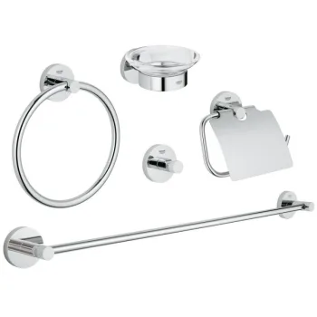 Набір аксесуарів 5 в 1 Grohe Essentials (40344001)