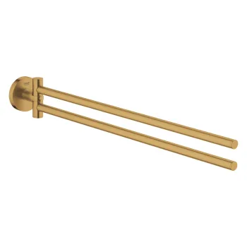 Рушникотримувач Grohe Essentials, подвійний, холодний… - Фото №1